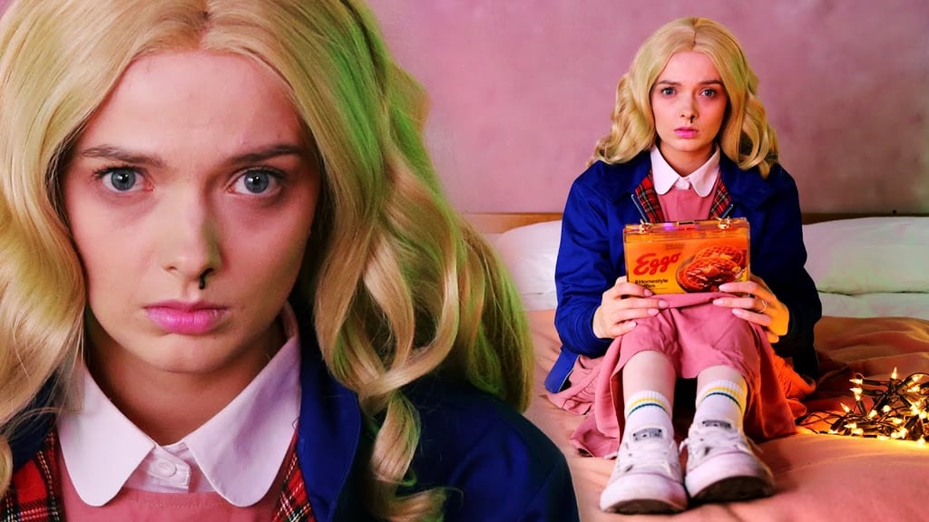 Easy Eleven From "Stranger Things" Halloween Makeup