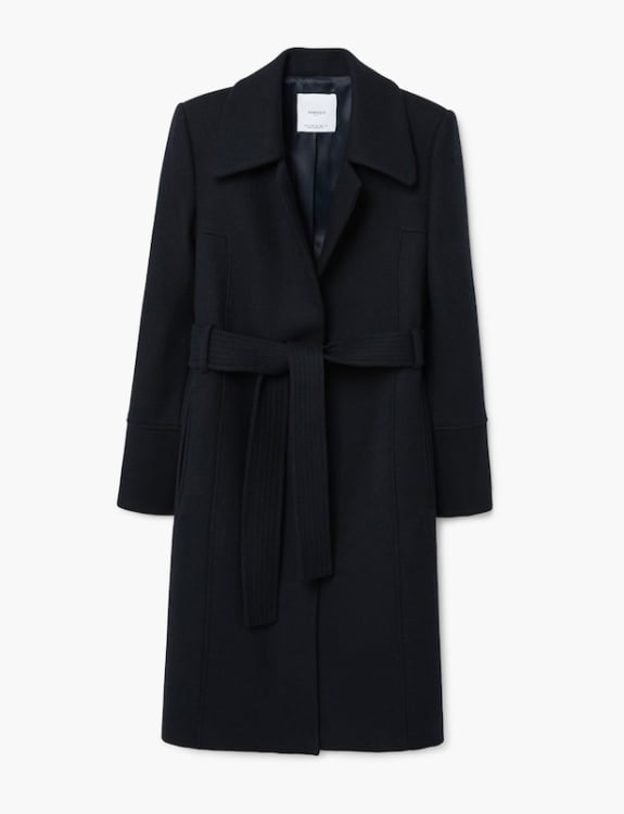 Meghan Markle's J.Crew Navy Coat | POPSUGAR Fashion