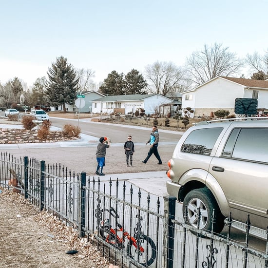 Amazon Prime Delivery Man Plays Basketball With Boy