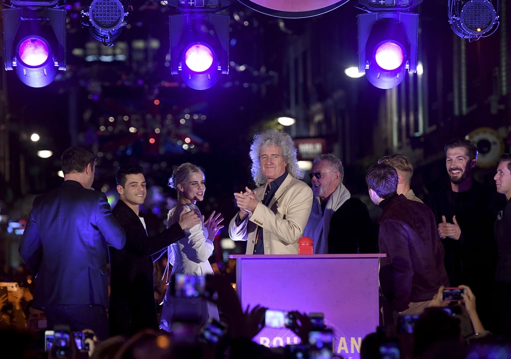 Queen Bohemian Rhapsody Lights on Carnaby Street in London