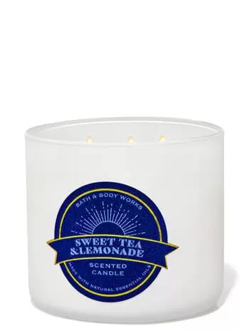 Bath & Body Works Sweet Tea & Lemonade 3-Wick Candle