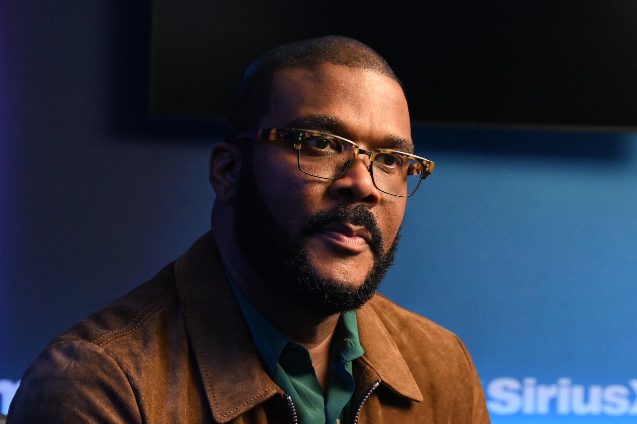 Tyler Perry attends Radio Andy