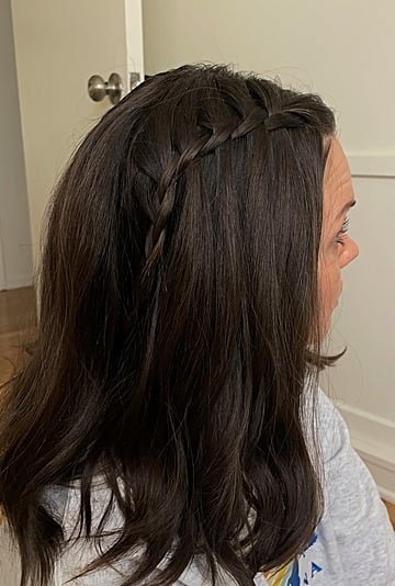 Easy Waterfall Braid Tutorial: See the Step by Step Photos