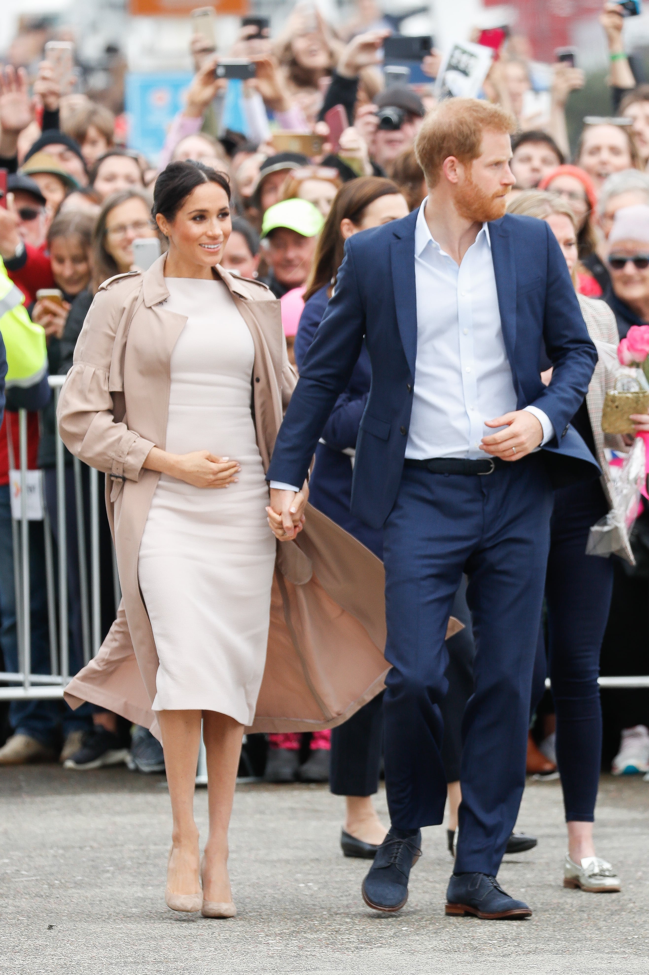 Meghan Markle's Burberry Trench Coat in New Zealand 2018