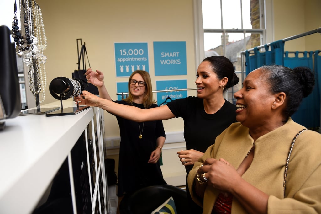 Meghan Markle Visits Smart Works January 2019