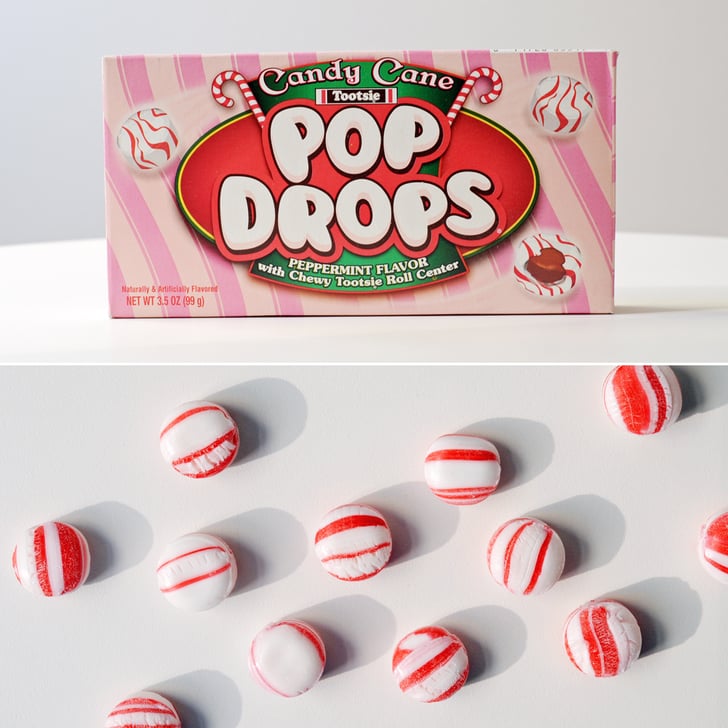 Candy Cane Tootsie Pop Drops Christmas PeppermintFlavored Chocolate