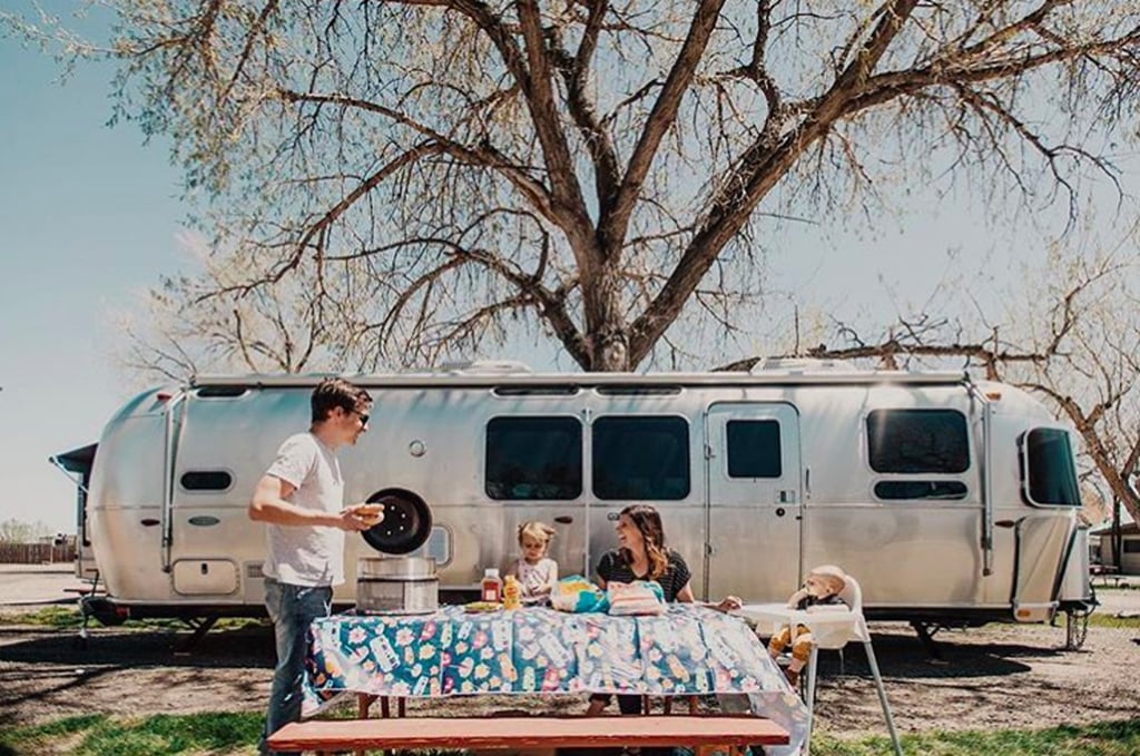 OurFamilyAdventures Family of 4 Lives in an Airstream RV