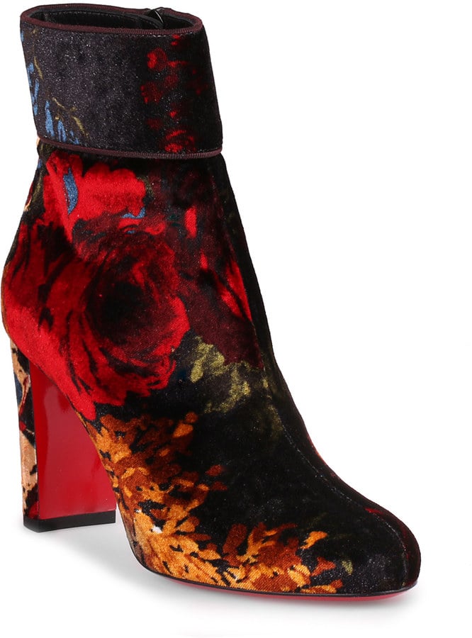 Christian Louboutin Velvet Bootie