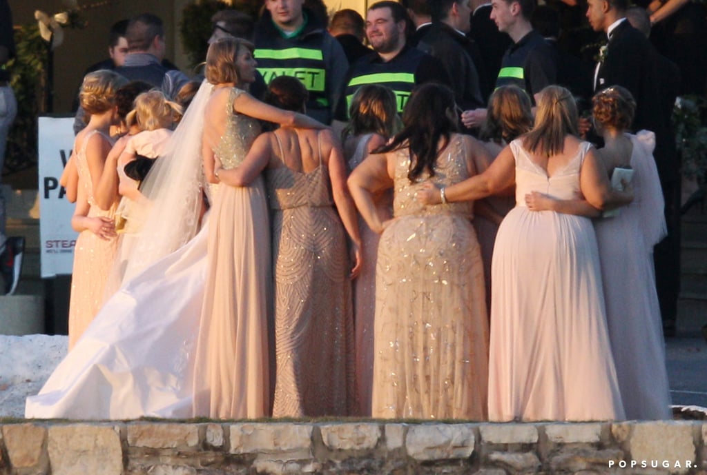 Taylor Swift Is Maid of Honor at Friend's Wedding 2016