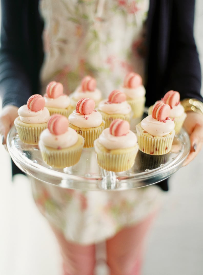 Strawberry Champagne Cupcakes