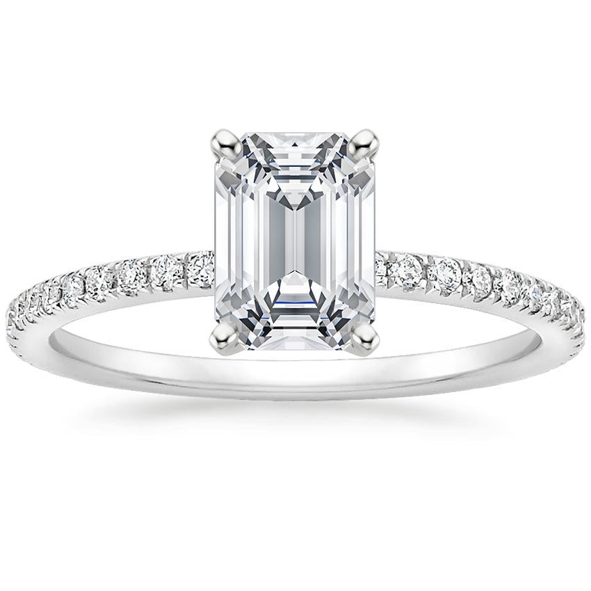 Brilliant earth engagement rings white gold band size zulily