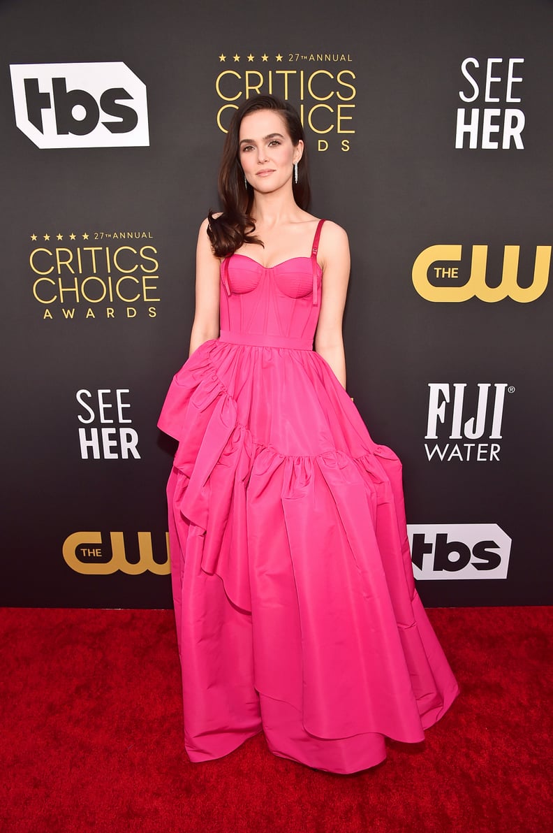 Zoey Deutch at the 2022 Critics' Choice Awards