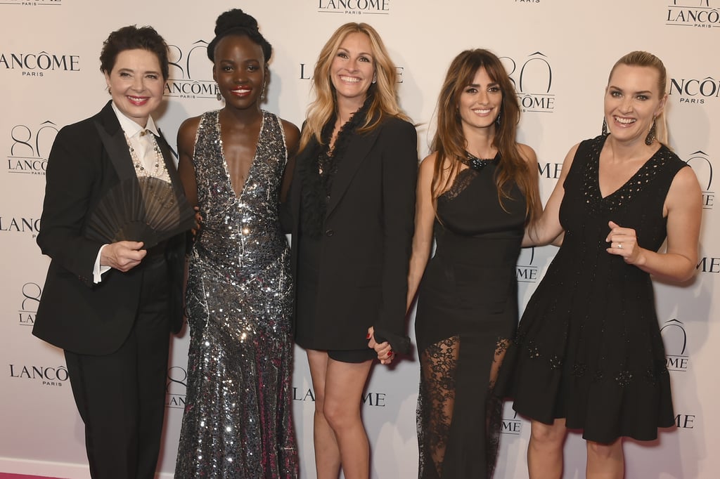 With Isabella Rossellini, Lupita Nyong'o, Julia Roberts, and Penelope Cruz