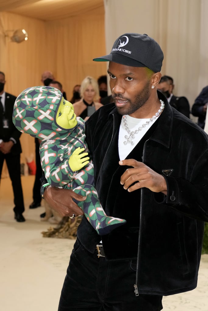 Frank Ocean and His Green Baby at the Met Gala 2021