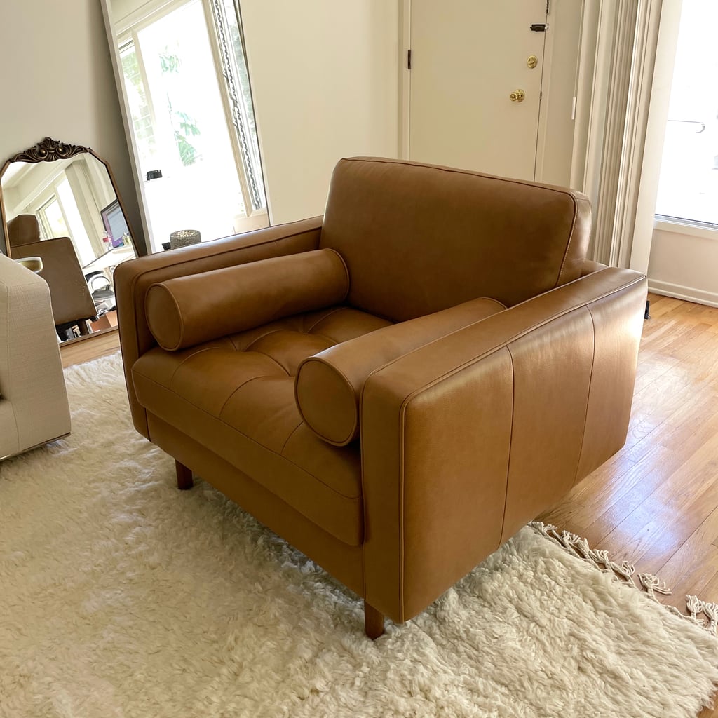 Castlery Madison Leather Armchair: Editor Review With Photos