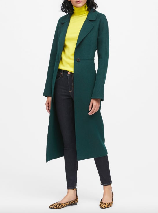 Unlined Double-Faced Maxi Coat