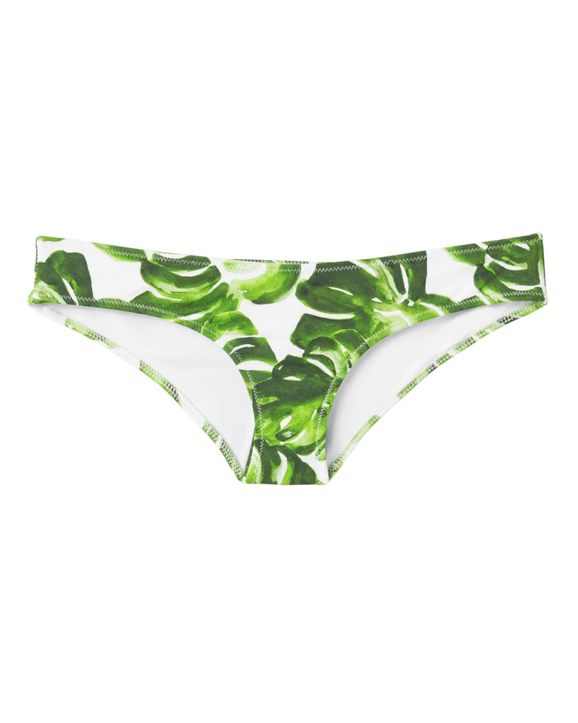 Caroline Constas Mer Leaf Printed Bikini Bottom