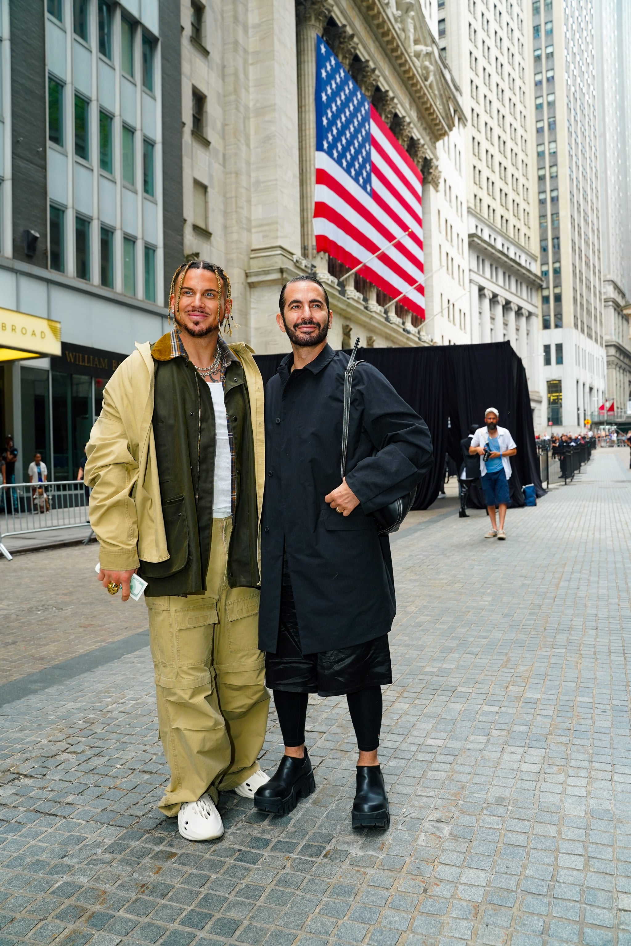 Marc Jacobs and Husband Char Defrancesco Outside the Balenciaga Resort 2023  Show, Balenciaga Took Over the New York Stock Exchange For a Star-Studded  Show