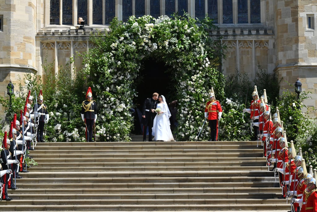 When the Couple Shared Their First Kiss as a Married Couple, and Just Couldn't Get Any Privacy