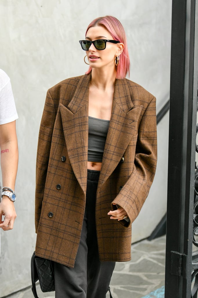 Hailey Baldwin's Pink Hair January 2019