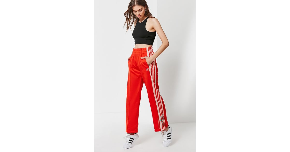 Adidas Originals Embroidered Track Pant | 11 Ways to Wear Adidas Pants Like a Street Style Pro | Fashion Photo 15
