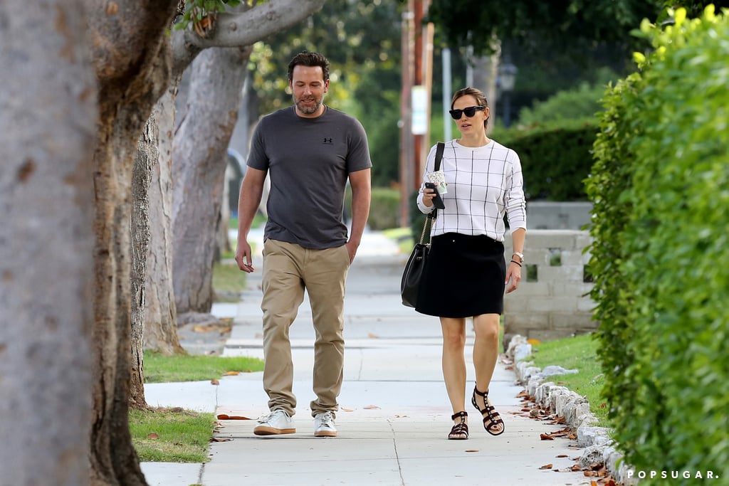 Ben Affleck and Jennifer Garner Walking in LA Sept. 2016