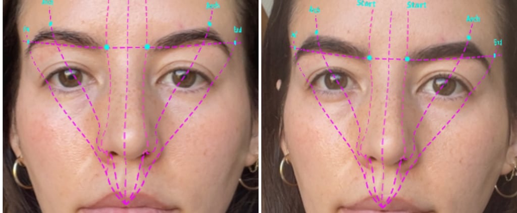 I Tried TikTok's Brow-Mapping Filter Hack: See the Photos I Tried TikTok's Brow-Mapping Filter Hack: See the Photos