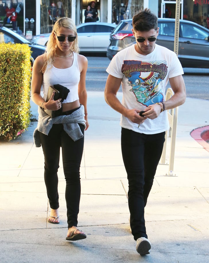 Zac Efron and His Girlfriend Sami Miro POPSUGAR Celebrity Photo 4