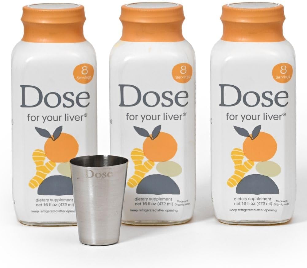 DOSE for Your Liver Cleanse ($79, originally $99)
When I saw this liver cleanse was a top seller this Prime Day, my interest was piqued. Dose supports liver function and aids digestion, and its clinically backed ingredients prove that. Basically, if you've had a boozy night out recently, consider stocking up — it's recommended to take one shot daily.