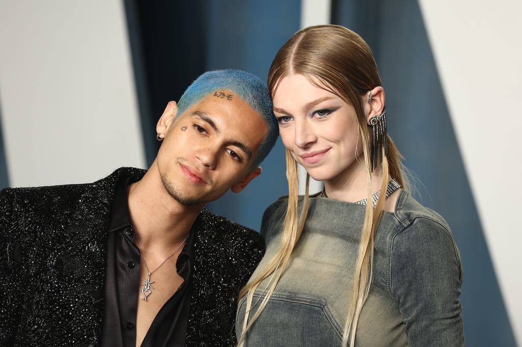 Hunter Schafer and Dominic Fike at Oscars Afterparty