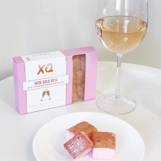 Rosé Glitter Marshmallows