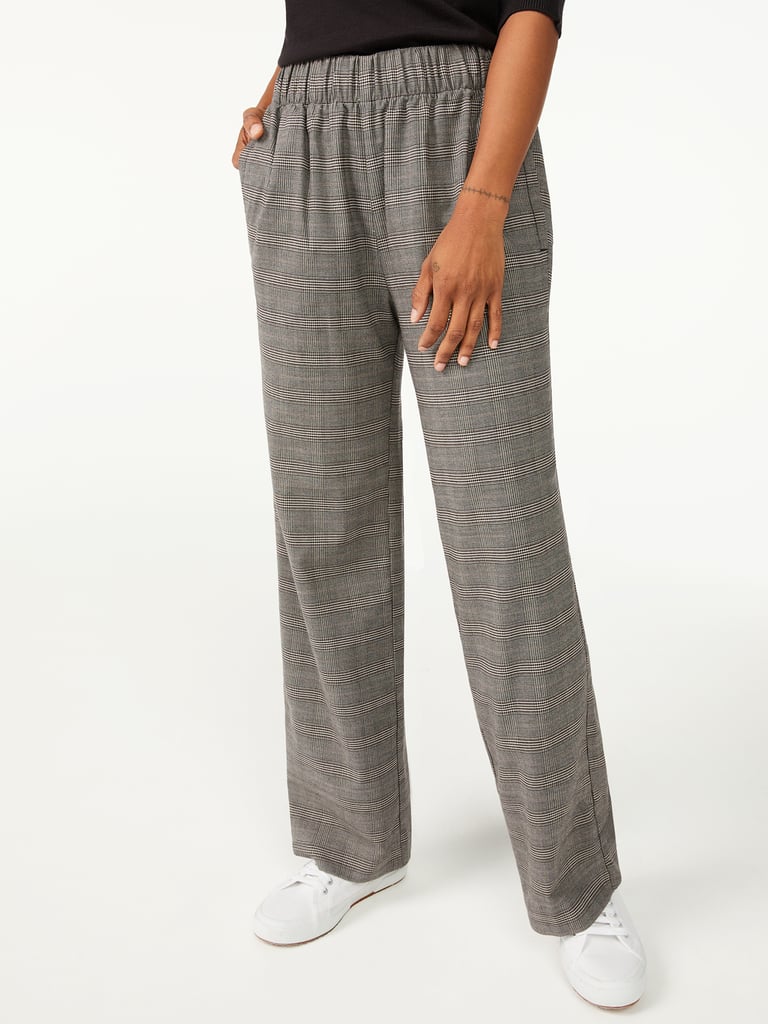 Free Assembly Women's Straight Leg Pull-On Pants