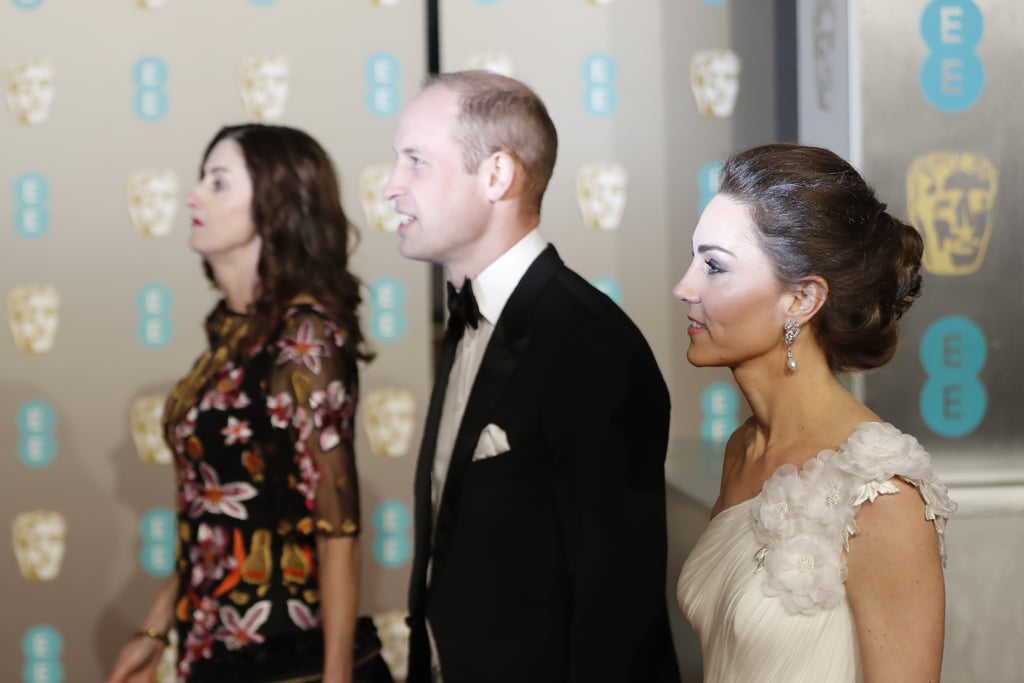 Prince William and Kate Middleton at the BAFTA Awards 2019