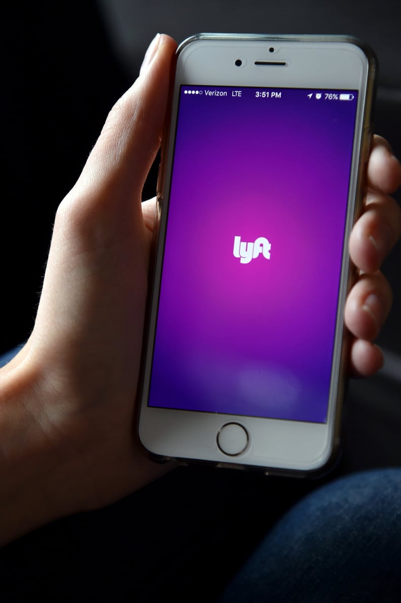 SAN FRANCISCO, CA - FEBRUARY 03:  The Lyft app is seen on a passenger's phone on February 3, 2016 in San Francisco, California.  (Photo by Mike Coppola/Getty Images for Lyft)