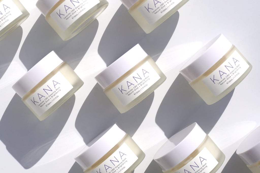 Kana Skincare's Lavender CBD Sleeping Mask