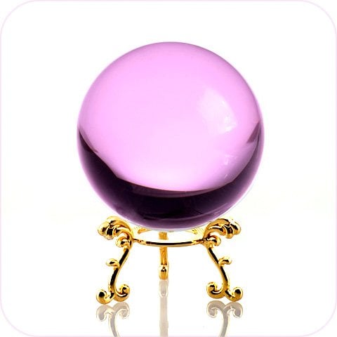 Amlong Pink Crystal Ball