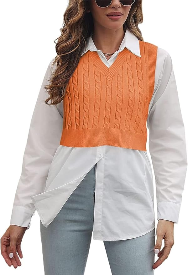 Best Colorful Sweater Vest For Women