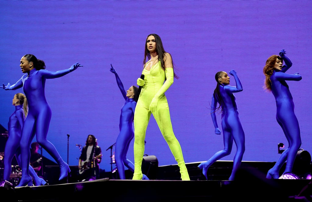 Dua Lipa Performs During the Future Nostalgia Tour in New York City