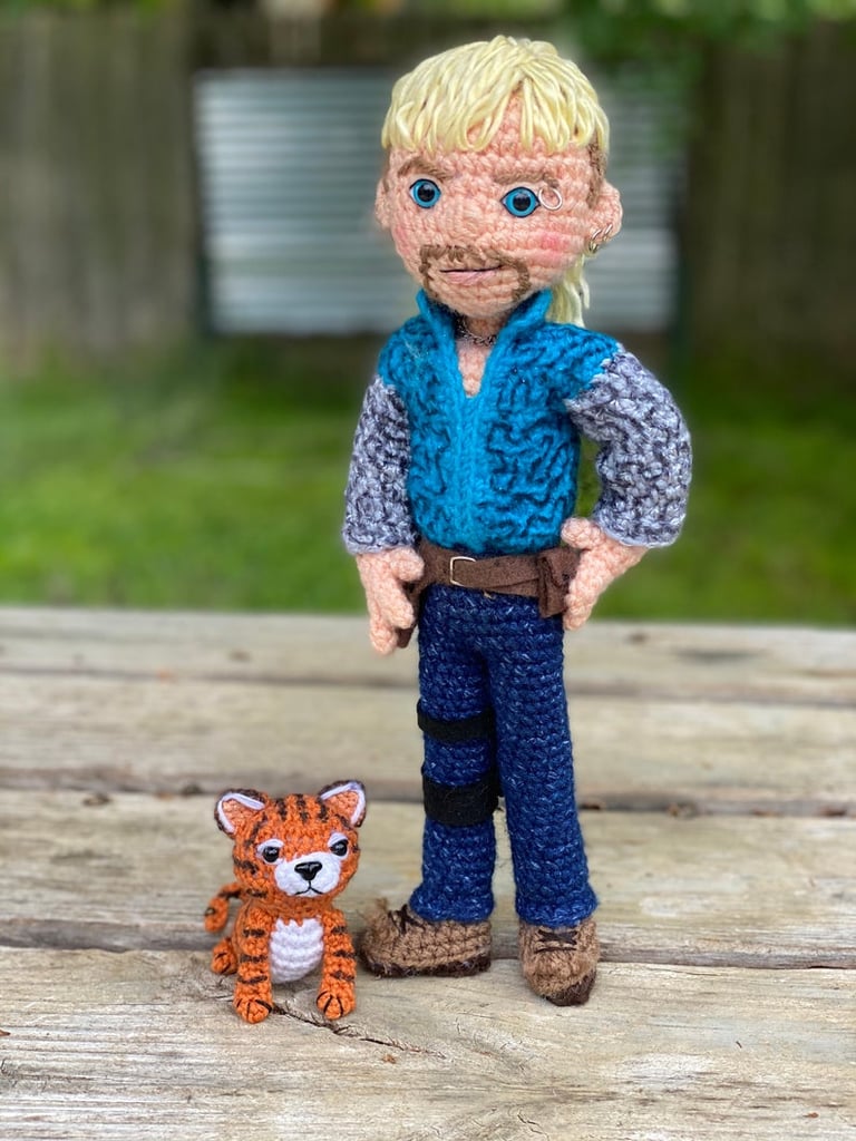 Tiger King's Joe Exotic Crochet Pattern on Etsy | POPSUGAR Smart Living