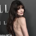 Anne Hathaway's Backless Dress Is Dripping in Sequins and Metallic Beads