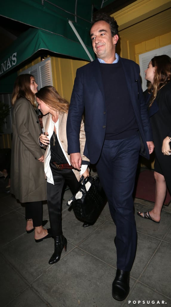 Mary-Kate Olsen Wearing Camel Coat and Belt April 2016