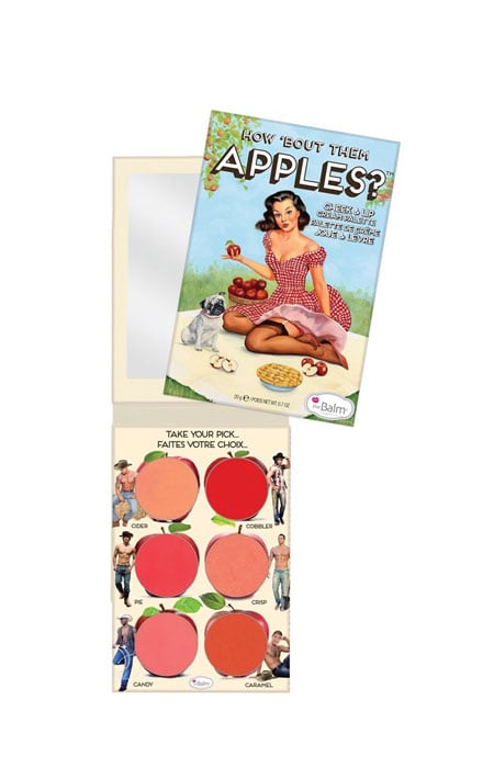 TheBalm How 'Bout Them Apples Cream Lip & Blush Palette