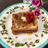 Boysenberry Cheesecake Stuffed French Toast Recipe