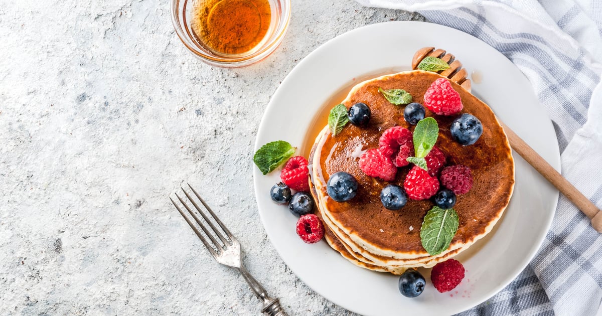 كيفية تحضير فطائر البان كيك مع حبوب الكينوا Popsugar Middle East Food