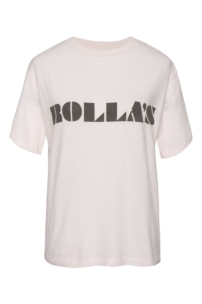 Rolla's x Sofia Richie Tomboy Logo Tee in Soft Pink