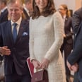 Kate Middleton Had a Beautiful Tweed Dress Hiding Underneath Her Coat