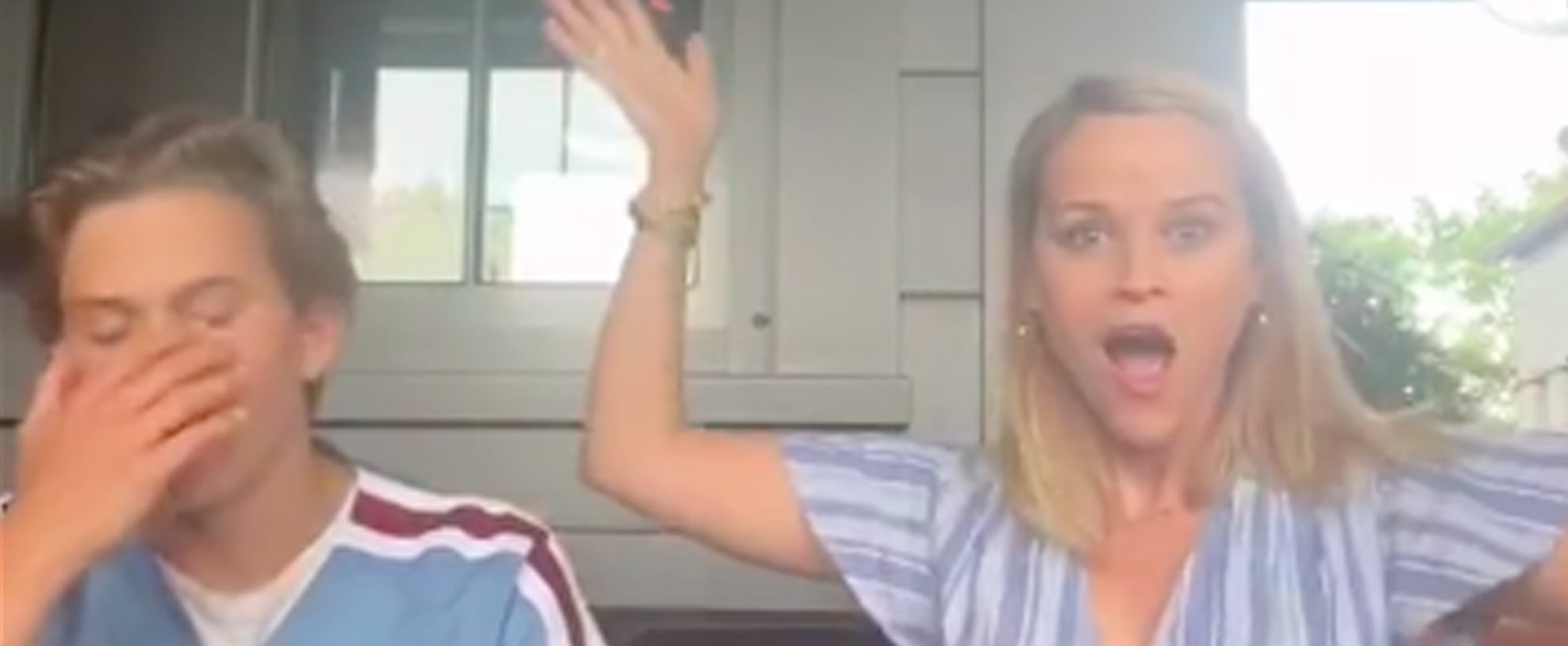 Reese Witherspoon Dances To Deacon S Song In Tiktok Video Popsugar Australia Parenting