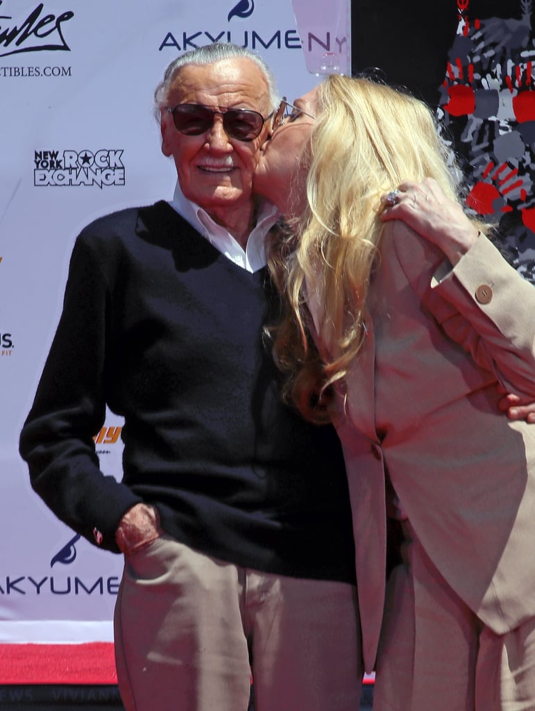 Stan Lee Hand and Footprint Ceremony Pictures July 2017