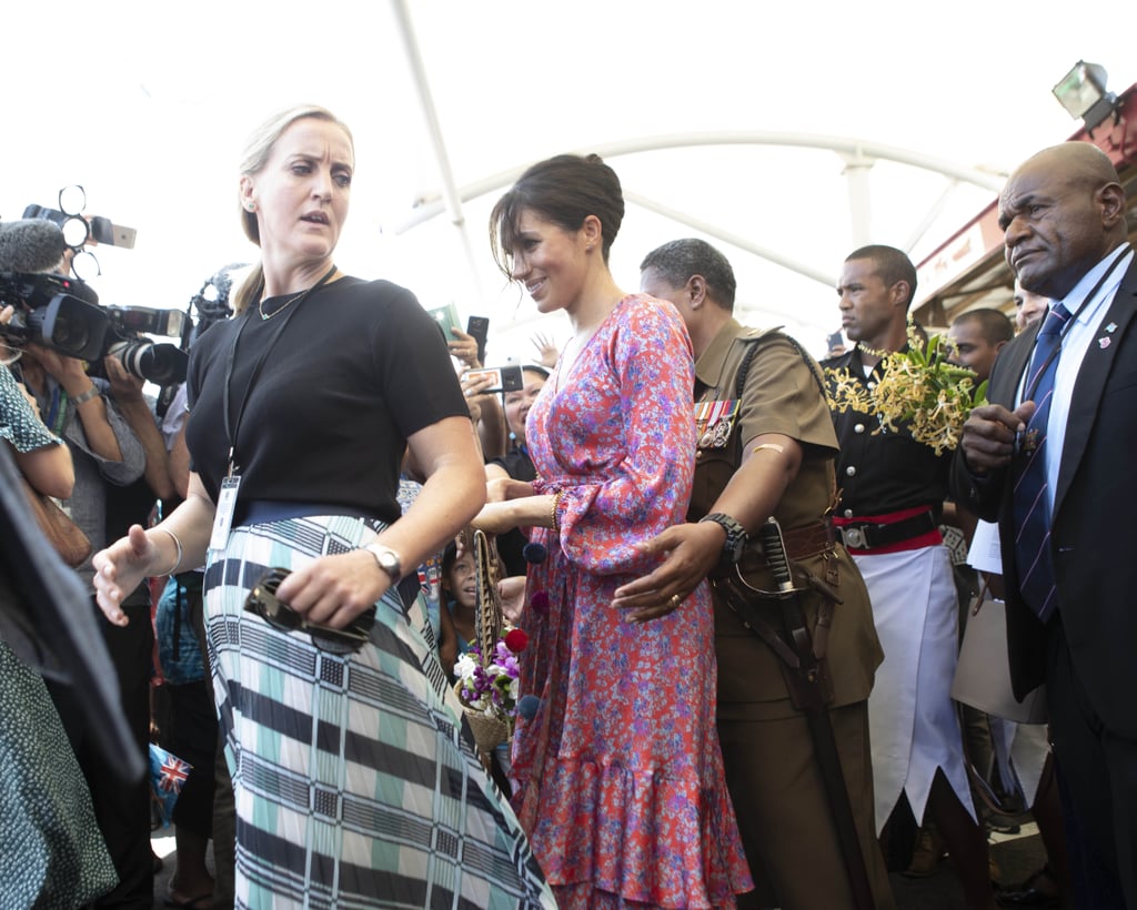 Meghan Markle's Visit to Fiji Market