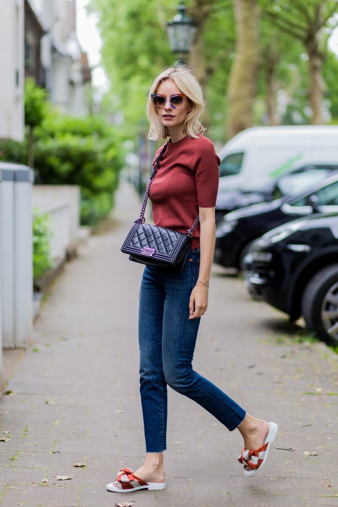 In a sweet print to perk up basic jeans and a tee. In a sweet print to perk up basic jeans and a tee.